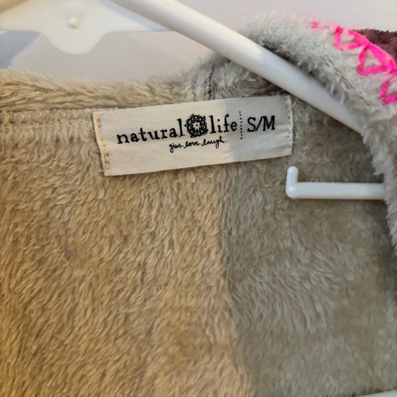 Natural Life Fleece Robe - Picture 2 of 5
